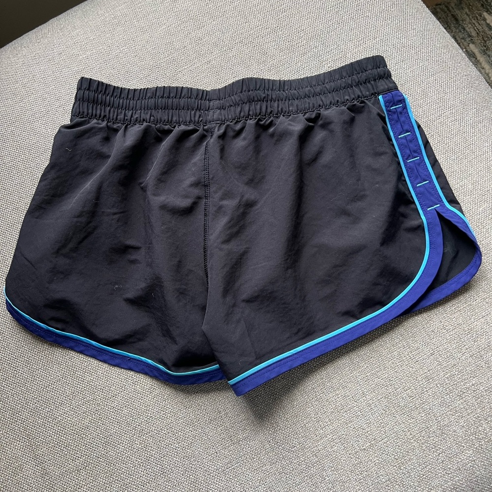Under Armour Black and Blue Athletic Shorts